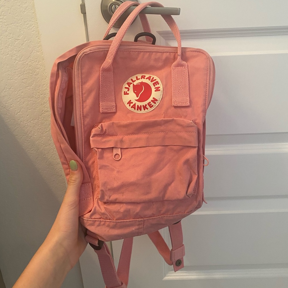 Pink Kanken Mini Backpack